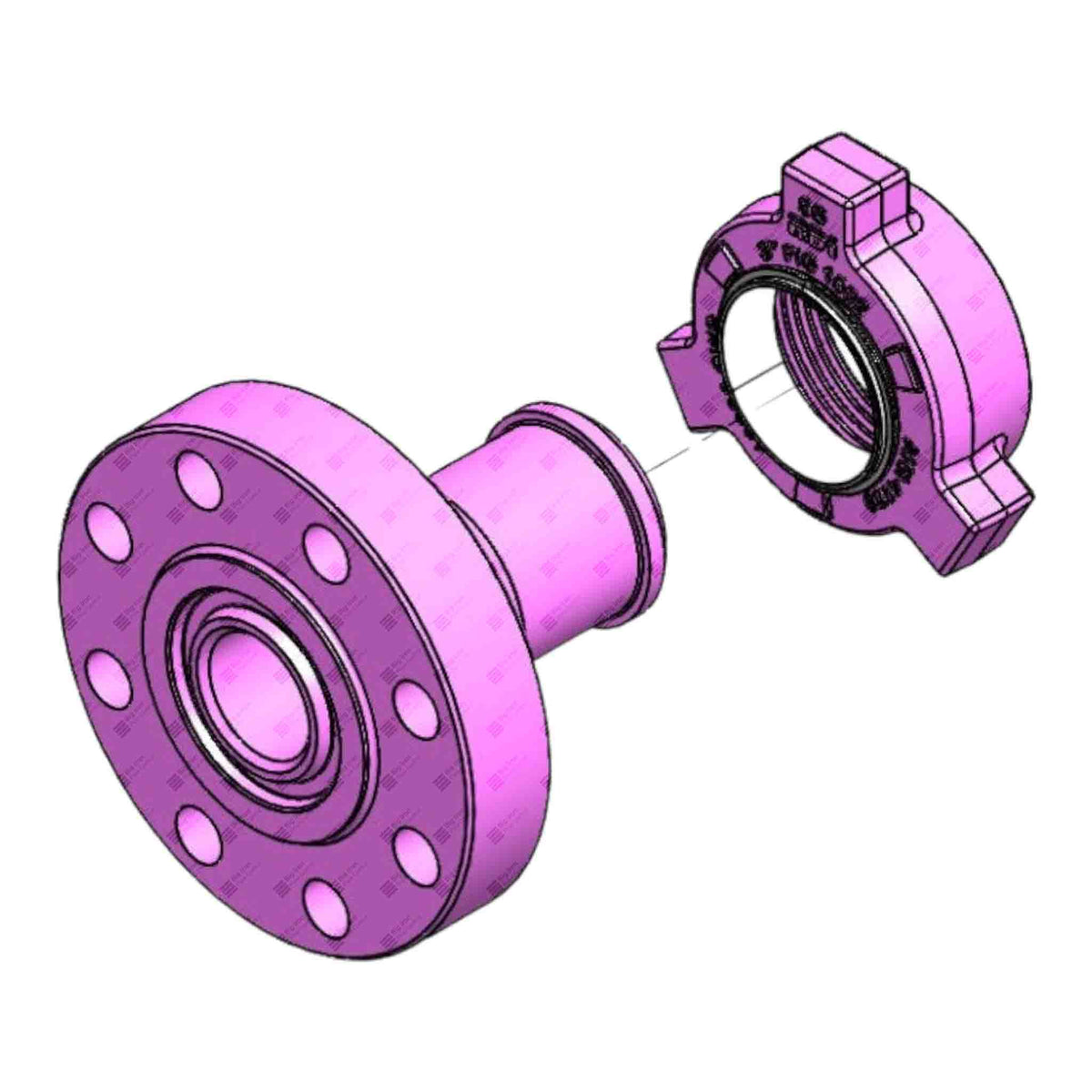 Flange Adapter, 3