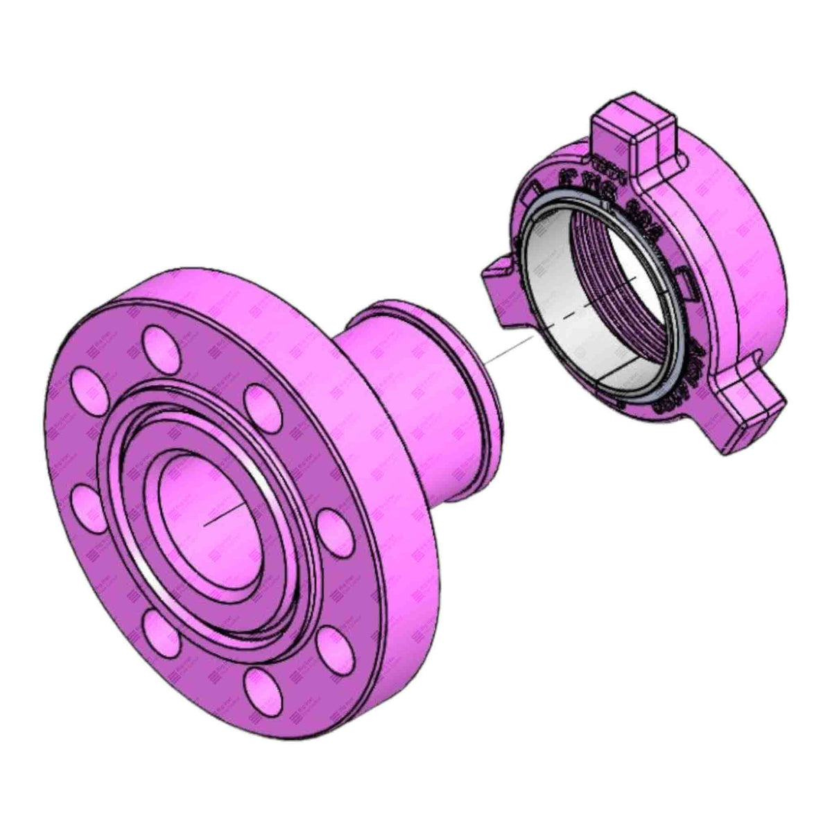 Flange Adapter, 4-1/16