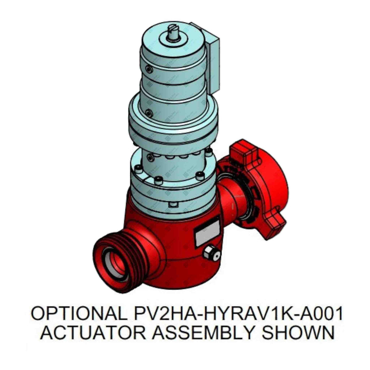 Plug Valve, Manual, TE, 2”x1” 1502 MxF, 15000 psi, STD Service