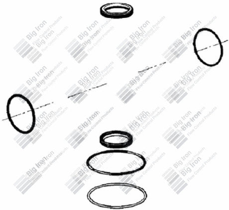 Plug Valve 3" STD Service Seal Kit - ANSON Premier