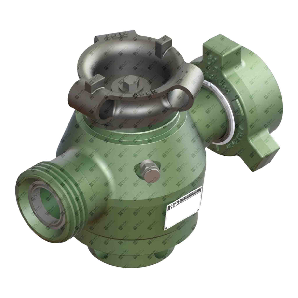 Plug Valve, Manual, LT, 2” 1502 MxF, 10000 psi, Sour Service