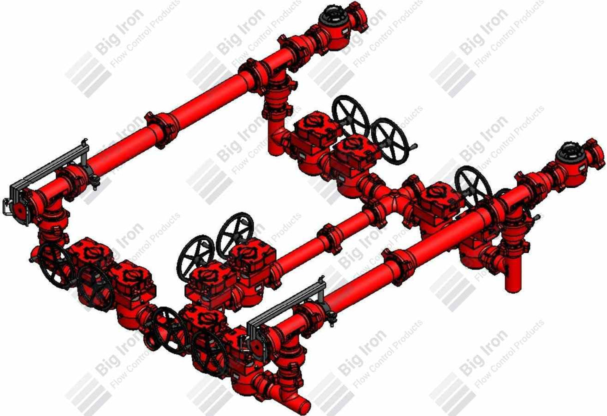 Barrel Dual Barrier Debris Catcher 4” 3” Fig 1502 W/2.625” X 88” Screen Blowdown 15000 Psi Std Service